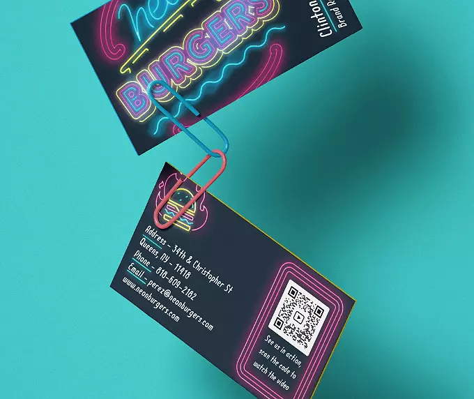 QR Code card visit 2
